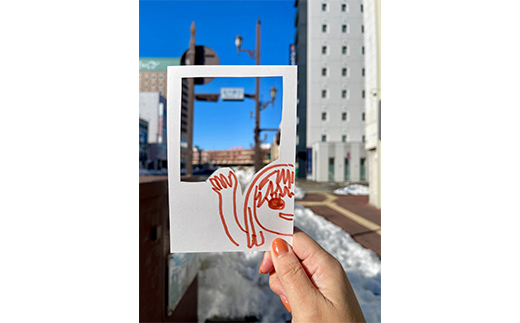 【ふるさと納税】★北海道釧路市在住イラストレーターの絵はがき制作講座★ 体験 アーティスト デザイナー イラストレーター イラスト アート 思い出 記念 写真 旅 トラベル 観光 自然 北海道 釧路市