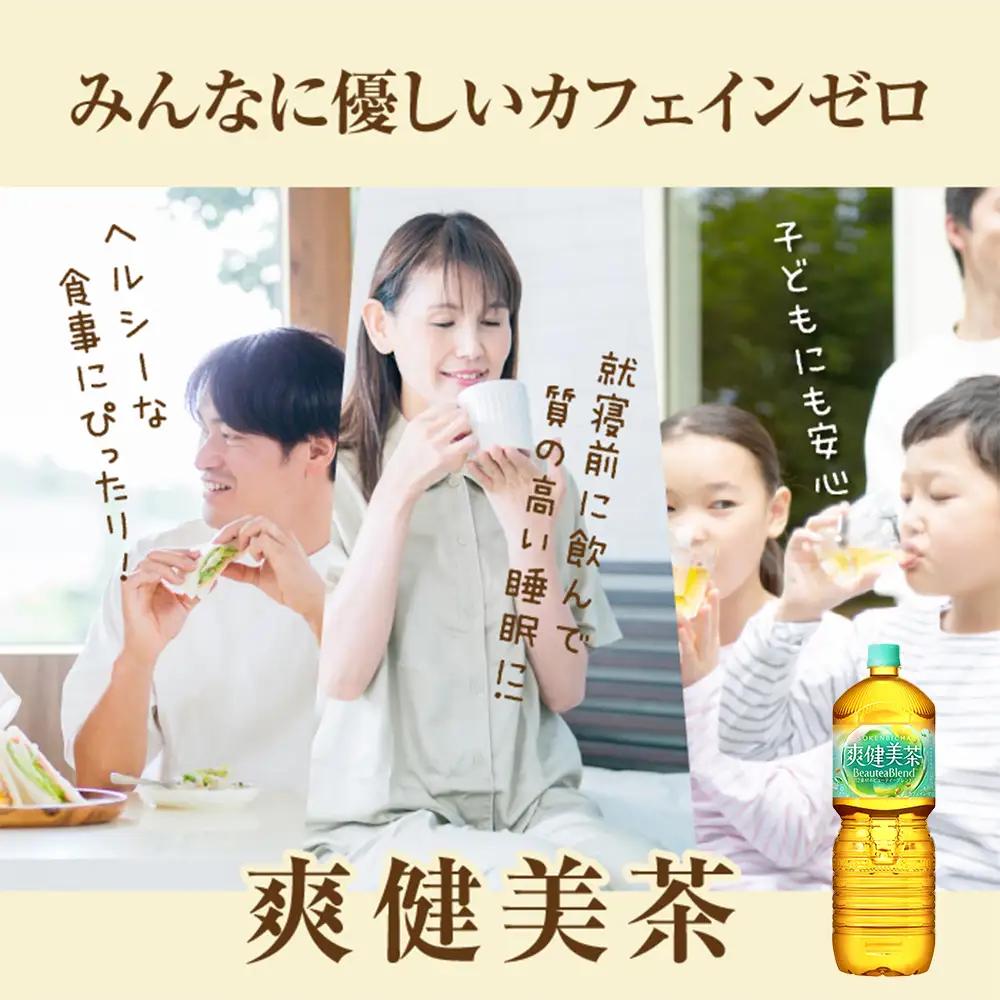 『定期便：全2回』爽健美茶2L×6本【38001902】