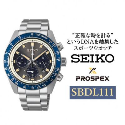 ふるさと納税 諏訪市 SEIKO プロスペックス ソーラー クロノグラフ 腕時計 SBDL111
