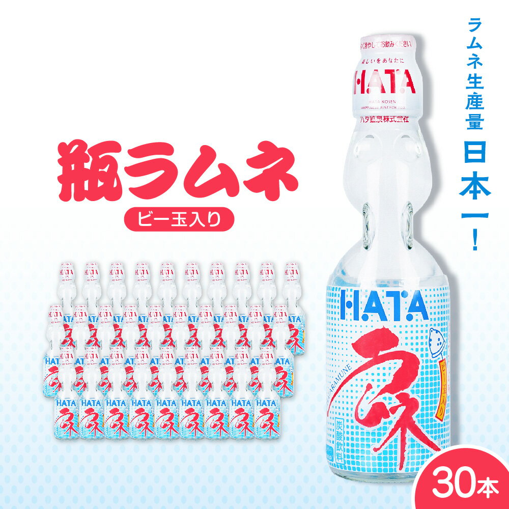 【ふるさと納税】ハタ鉱泉 瓶ラムネ 炭酸飲料 ビー玉入り 生産量日本一 世界95以上輸出 ラムネメーカー 懐かし レトロ 爽快 夏祭り 縁日 団らん おもてなし 贈り物 ご褒美 大阪市 大阪府 送料無料