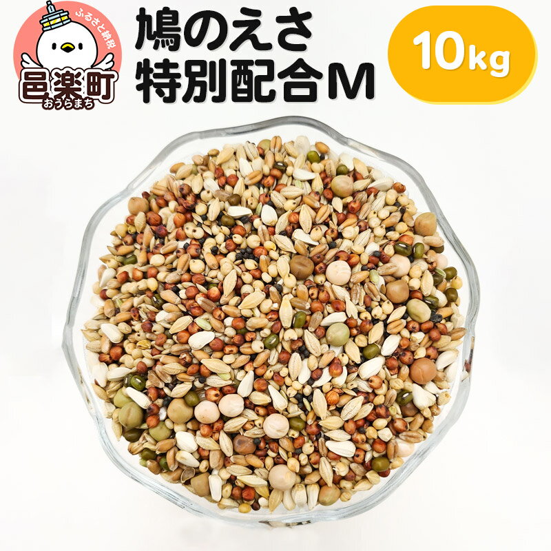 【ふるさと納税】鳩のえさ 特別配合M 10kg×1袋 サイトウ・コーポレーション 飼料