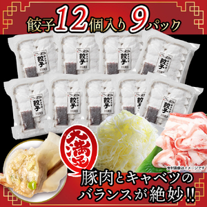 【お中元】ばあちゃん本舗餃子108個_12-1512-SG