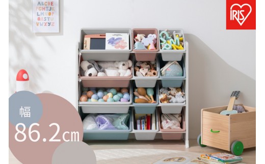 
                  ☆リニューアル☆キッズトイハウスラック KTHR-412R ホワイト
                