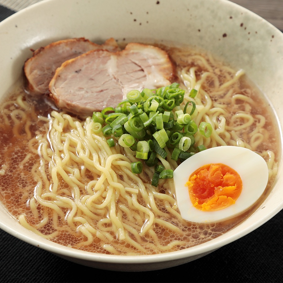 国産小麦使用　松江ラーメンしじみ醤油　8食セット×2