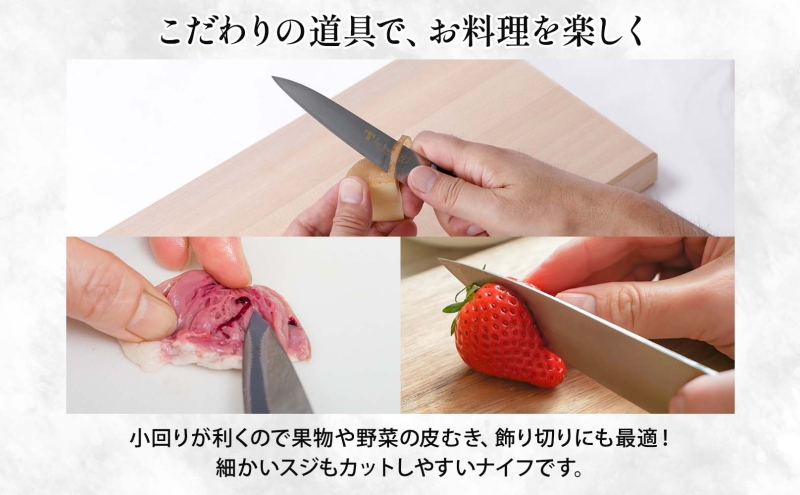T80シリーズ ペティナイフ 120mm 包丁 ナイフ キッチン用品 調理器具 キッチングッズ 錆びにくい モリブデン鋼 軽量 高品質 切れ味 プロ仕様 耐久性 日本製 料理 プレゼント ギフト 贈り