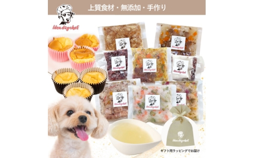 ＜プレミアム・ドッグミールセットB＞犬用ごはん 無添加 手作り Idea dog chef【1660610】