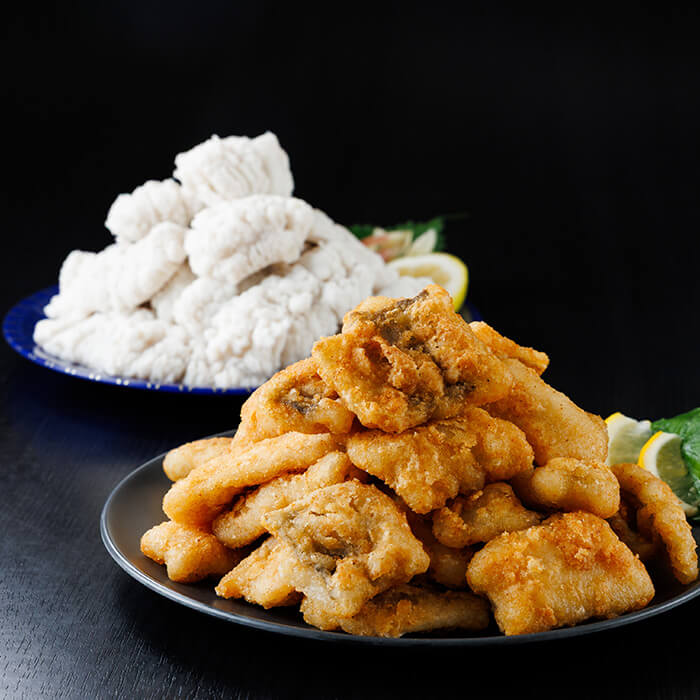 【ふるさと納税】高級魚をご家庭で! 豊後 ハモ の骨切り & 唐揚げ 用 (合計1kg) 鱧 はも 国産 湯引き 天ぷら フライ しゃぶしゃぶ 魚介 魚 海鮮 【opbr010】【ハナマル食品株式会社】