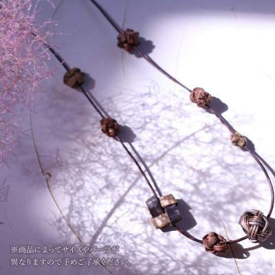 ふるさと納税 鶴岡市 ペンダント ロングミックス　アトリエかおる |  | 02