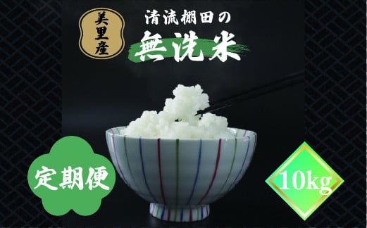 
【先行予約】ふるさと納税　令和６年産【6ヶ月定期便】美里産 清流棚田の 【無洗米】 10kg　ヒノヒカリ　白米
