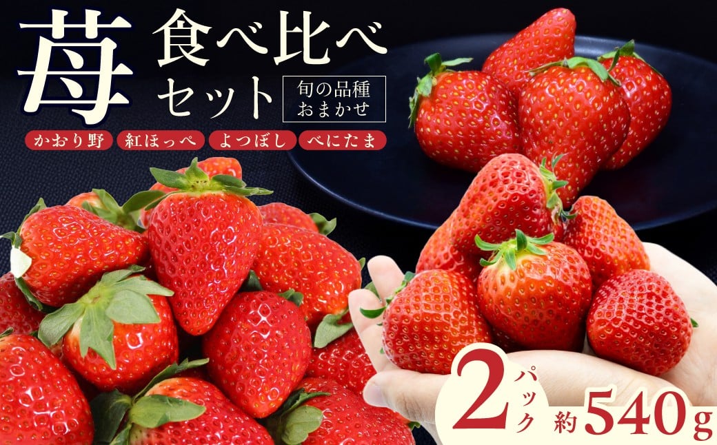 
                  いちご 厳選いちご 2種類 食べ比べセット 1箱(270g×2) 3月発送 かおり野 紅ほっぺ よつぼし べにたま | いちご 苺 ストロベリー かおり野 紅ほっぺ よつぼし べにたま 季節限定 食べ比べ 果物 くだもの フルーツ 野菜 美味しい おいしい 甘み ほのかな酸味 デザート スイーツ ギフト 贈り物 ビタミン 埼玉県 久喜市
                