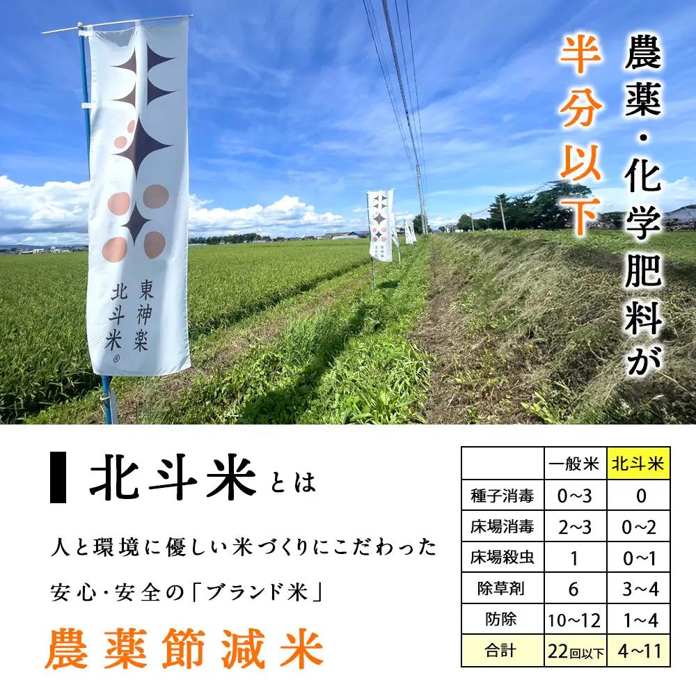 【定期便 3カ月】北斗米ゆきのつや10kg（5kg×2袋）