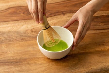 ハートのお抹茶セット(宇治抹茶30g×3種、和三盆糖、抹茶碗セット) 抹茶 和菓子 京都