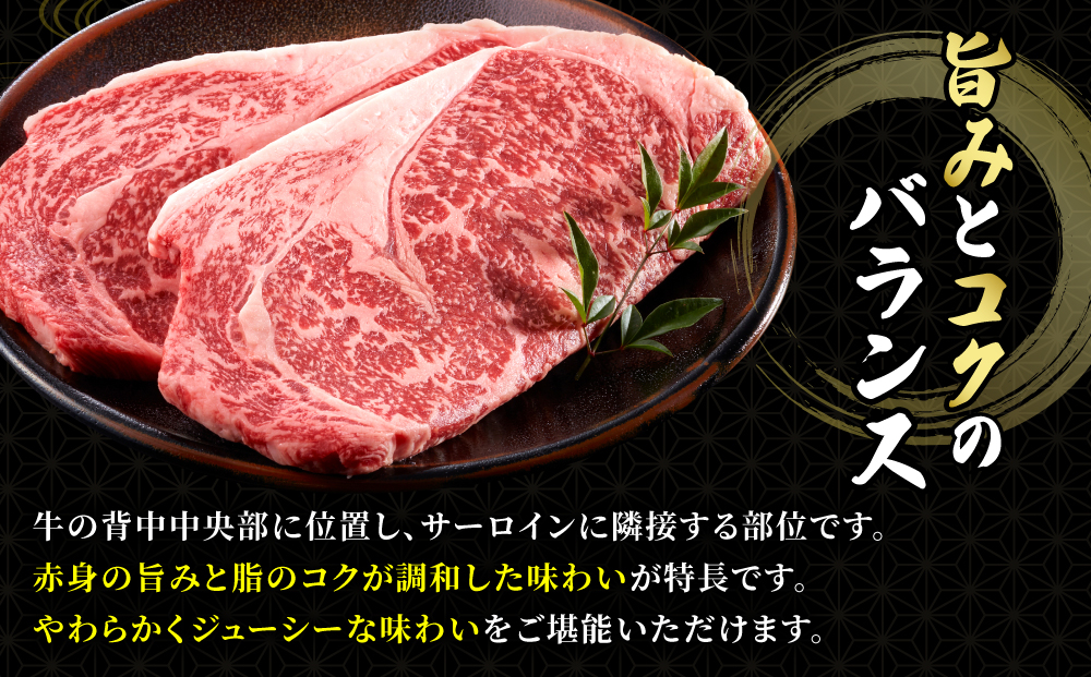 ＜定期便・全12回＞【肉の旨味を堪能！】博多和牛 牛肉 リブロース ステーキ 500g（250g×2）