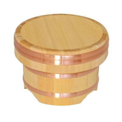 ふるさと納税 南木曽町 木曽の桶屋　江戸おひつ　18センチ(3合用) |  | 01