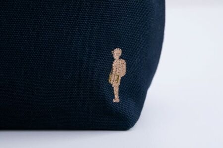 松本図書鞄 帆布ミニトート (えんぴつ裏生地ベージュ)男の子