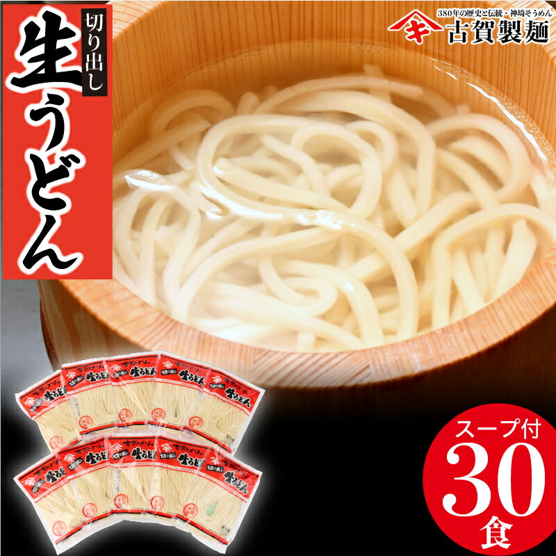 【ふるさと納税】ふっくらモチモチ神埼生うどん 10袋入 【麺 うどん 生うどん 釜揚げうどん 贈答 お中元 お歳暮 贈り物 ギフト ラッピング対応 神埼そうめん 時短 佐賀県産 簡単】(H014145)