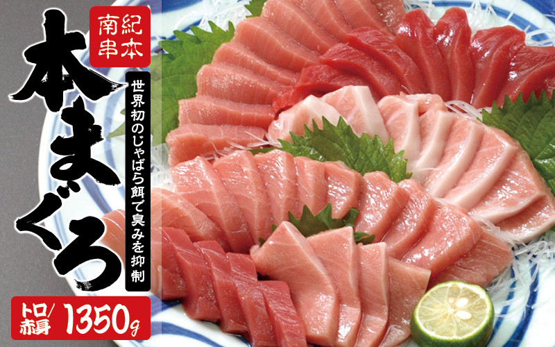 
            【年末発送受付中！】本マグロ トロ＆赤身セット1350g（養殖） 濃厚な赤身と高級部位トロの鮪好きにはたまらないセット 【串本町×北山村】 高級 クロマグロ マグロ中トロ【nks111-cho】
          