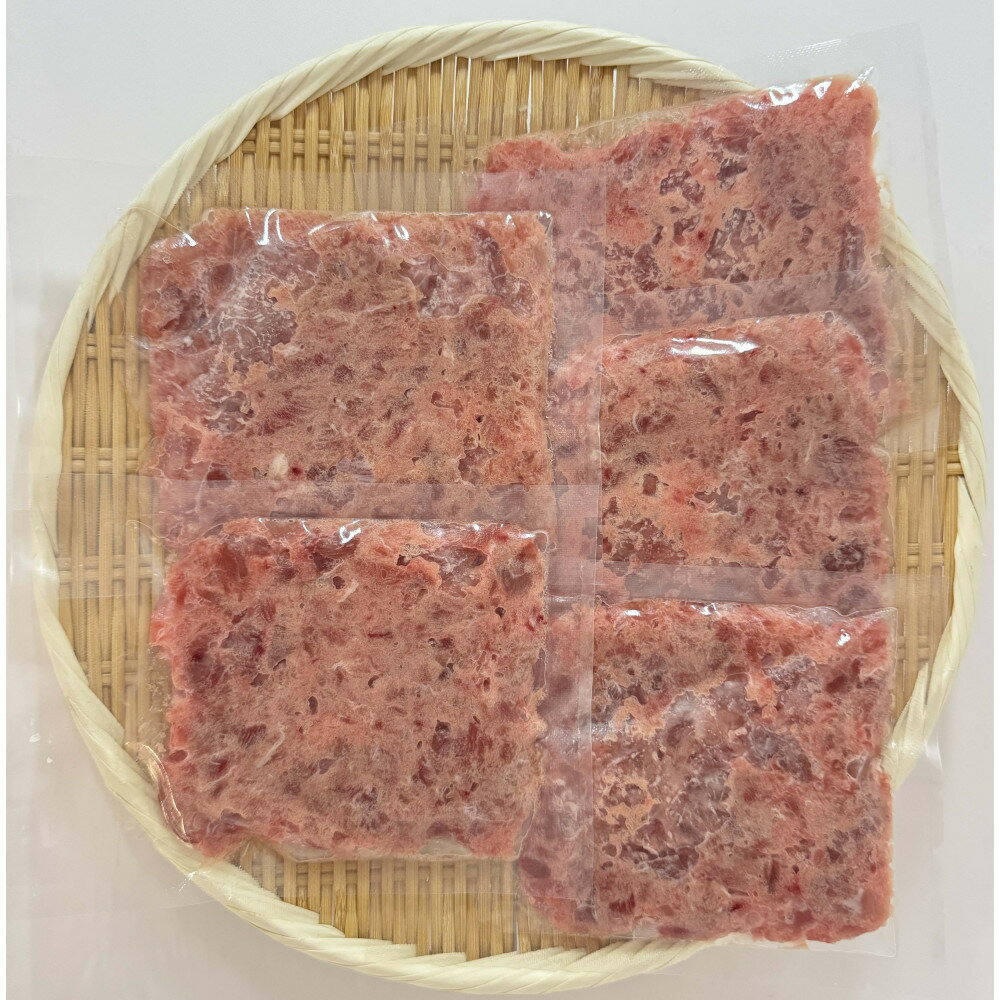 【ふるさと納税】境港水揚げ 天然本まぐろたたきセット(80g×5p)