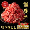 【ふるさと納税】選べる容量【和牛セレブ】能登牛 切り落とし （200g〜400g）/［石川県が認定の能登牛］[復興支援] 石川県 能登 穴水町 黒毛和牛 銘柄牛 能登牛 牛肉 アウトドア キャンプ ステーキ ギフト【送料無料】