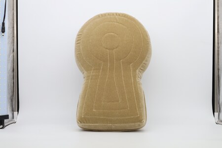 昼飯大塚古墳クッション Lサイズ ベージュ