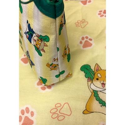 ふるさと納税 守口市 もり吉　ガーゼパイルハンカチ・底マチポーチ　セット