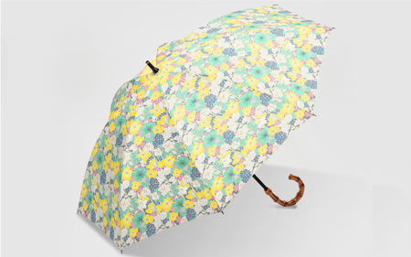 EMILY BURNINGHAM 晴雨兼用スライドショート傘 フラワー（01）