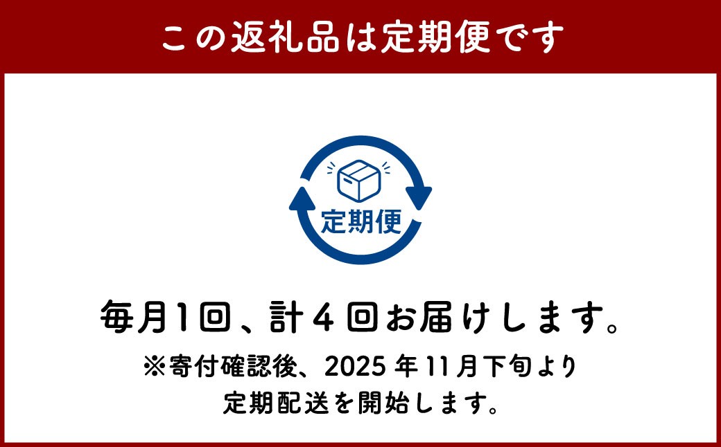 【4ヶ月定期便】北海道産 特別栽培米ゆめぴりか（玄米） 5kg×4回 合計20kg