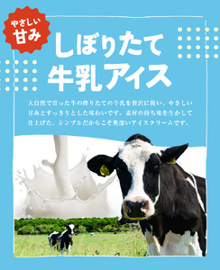 しぼりたて牛乳アイス100g×8個 北海道 スイーツ【配送不可地域：沖縄・離島】