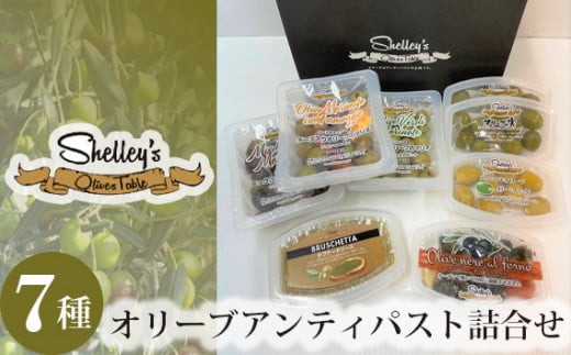 No.596 シェリーズ　オリーブアンティパスト詰合せ（B） ／ 塩漬けオリーブ イタリア産オリーブ 神奈川県