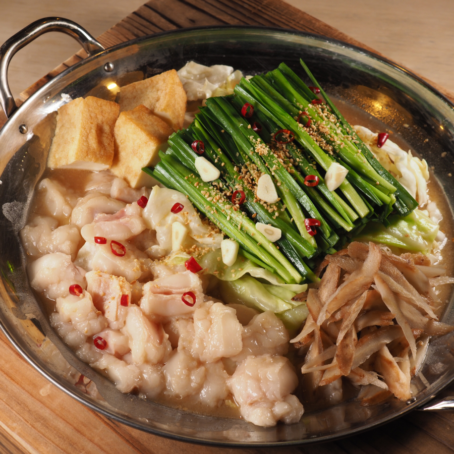 博多料亭稚加榮　もつ鍋　返し醤油味（3人前）