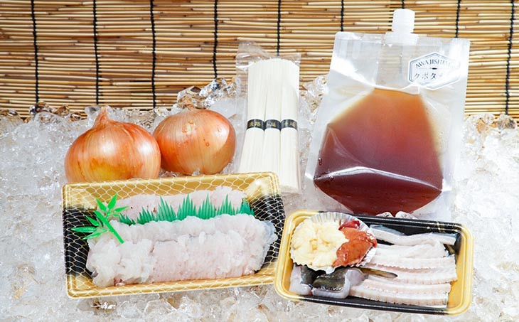 クボタ水産の鱧（はも）すきセット