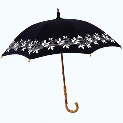 ふるさと納税 田原本町 傘 長傘 日傘 レディース 藍染め 麻100% 手捺染 UV防止 523202 日本製 藍色 |  | 01