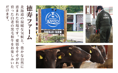 【定期便12カ月】 白老牛 サーロイン ステーキ 200ｇ×3枚 特製ソース付き 和牛 牛肉 ギフト 北海道 ＜徳寿＞ BJ069