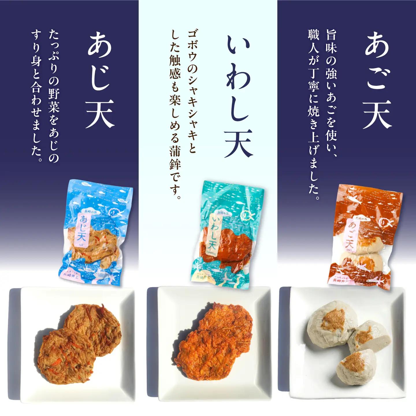 【お中元対象】7日発送) かまぼこ10品 長崎井上蒲鉾 [EAG027]  かまぼこ