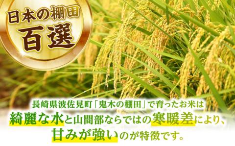 【先行予約 令和8年度米】【全12回定期便】鬼木 棚田米 5kg 鬼木の棚田 新米【原田製茶】 [GA20] 白米 小分け 精米