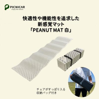 ふるさと納税 木曽岬町 PEANUT MAT  (WHITE)