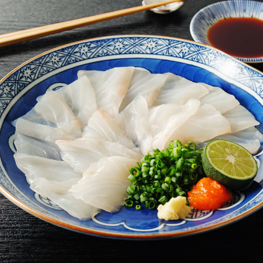 ＜福井鮮魚＞天然くえ「刺身」2～3人前