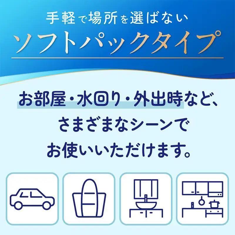 ティッシュ エリエール 贅沢保湿 ソフトパック 9個 ティッシュ