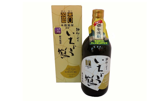 銀杏焼酎 いちょう鶴 720ml 1本 お酒 アルコール 