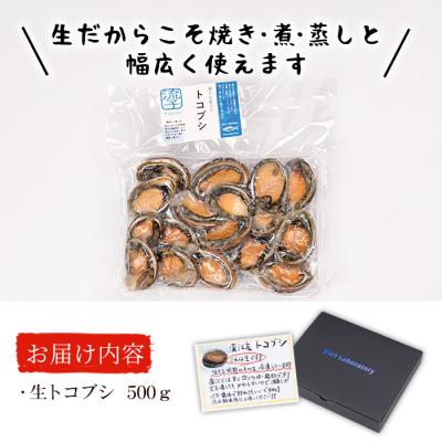 ふるさと納税 佐伯市 冷凍 生トコブシ (500g) |  | 01