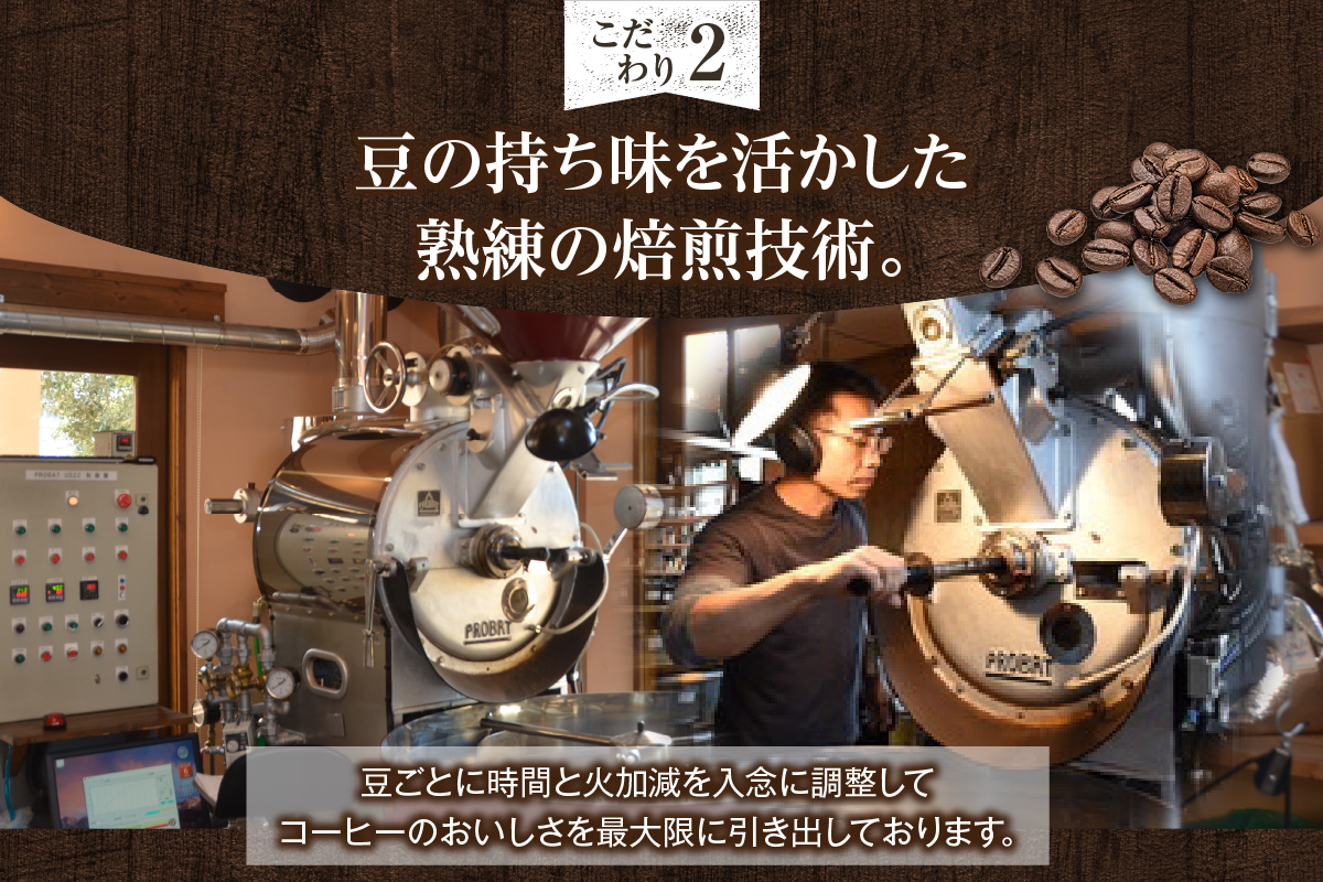 世界のスペシャルティコーヒー定期便(5ヶ月間) 豆_08-061-1-1
