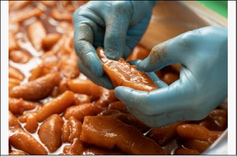 食品添加物無添加辛子明太「きわめんたい」中辛 300g