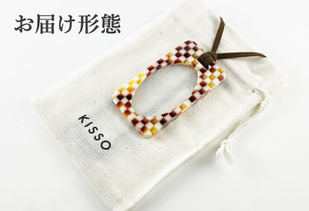 ＜KISSO＞Pendant Loupe_LS3 マルチブラウン