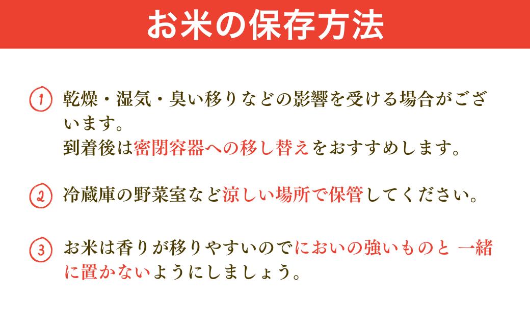 お米の保存方法