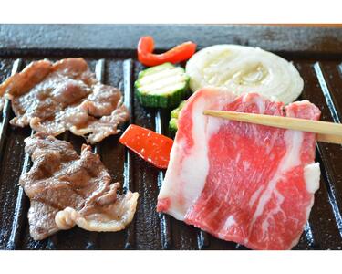 【えりも短角牛】焼肉セット【er007-004】 えりも 短角牛 カルビ 200g ヘルシー ウデ 200g ソーセージ 4本 150g 希少 品種 赤身 ヘルシー 国産 北海道産 焼き肉 やきにく 