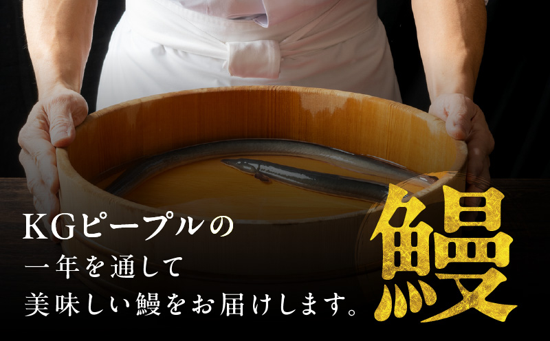 国産うなぎ 約130ｇ×3尾  秘伝のたれ 蒲焼 鰻 ウナギ 無頭 炭火焼き 備長炭 手焼き G1855