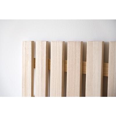 ふるさと納税 筑後市 マークベッド ウォルナット シングル【高野木工】 |  | 02