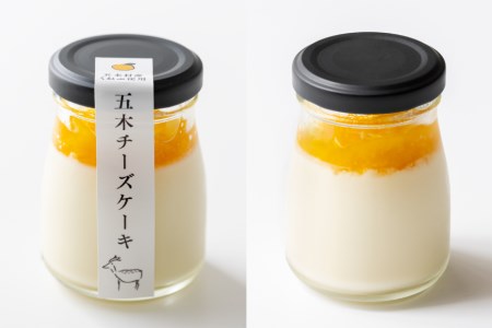 チーズケーキ 幻の柑橘 くねぶマーマレード入り 五木チーズケーキ 80g 4個