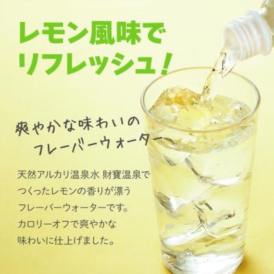ふるさと納税 垂水市 【毎月定期便】財寶温泉 レモン水(500ml×48本) レモンフレーバーウォーター(垂水市)全3回 |  | 02