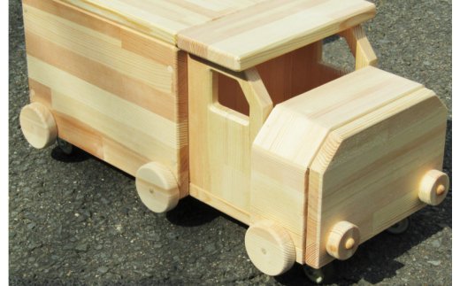 手作り木製 手押し車「コンボイ」 099H2134